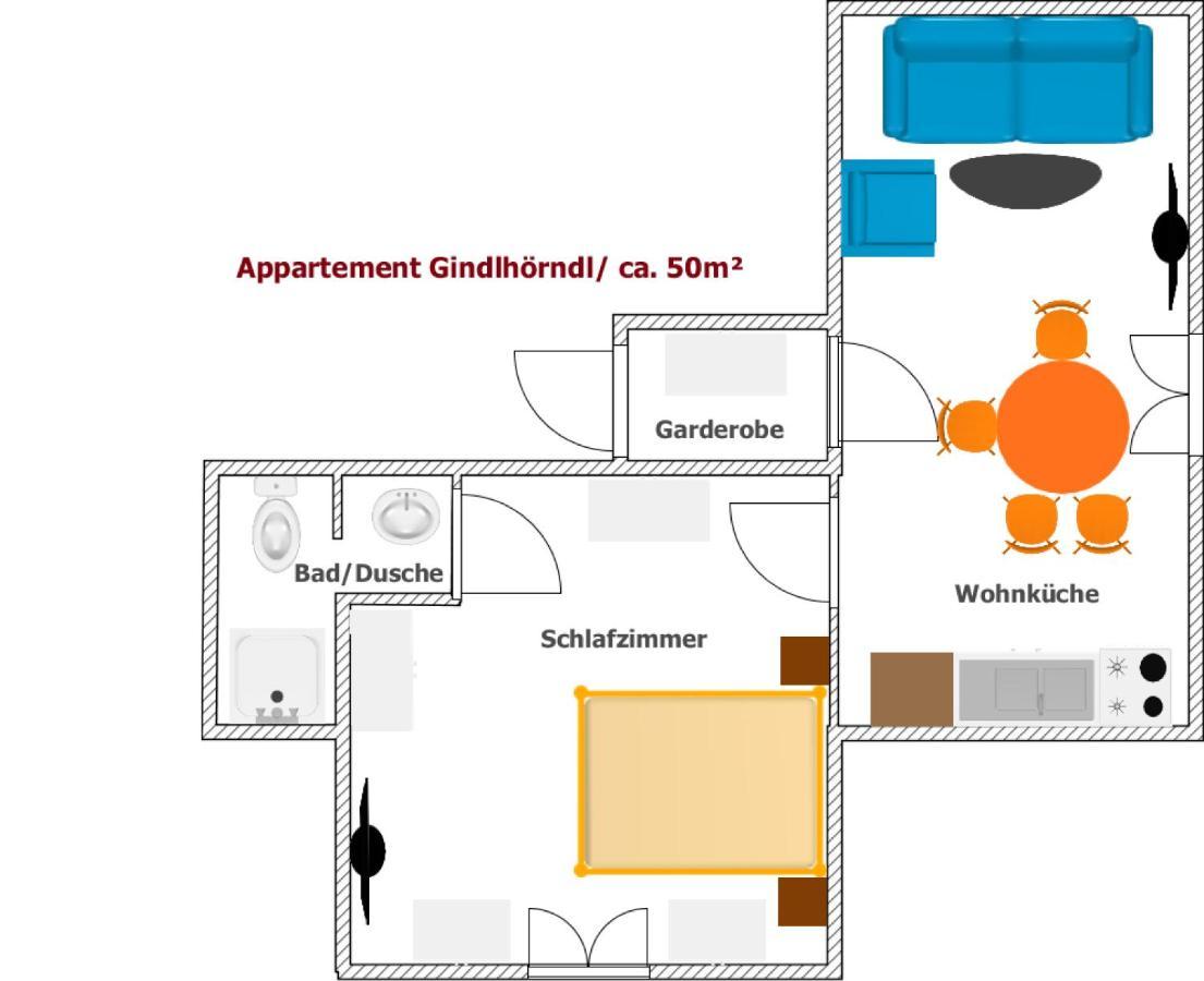 Appartements-Restaurant Schwaiger Тауплиц Екстериор снимка